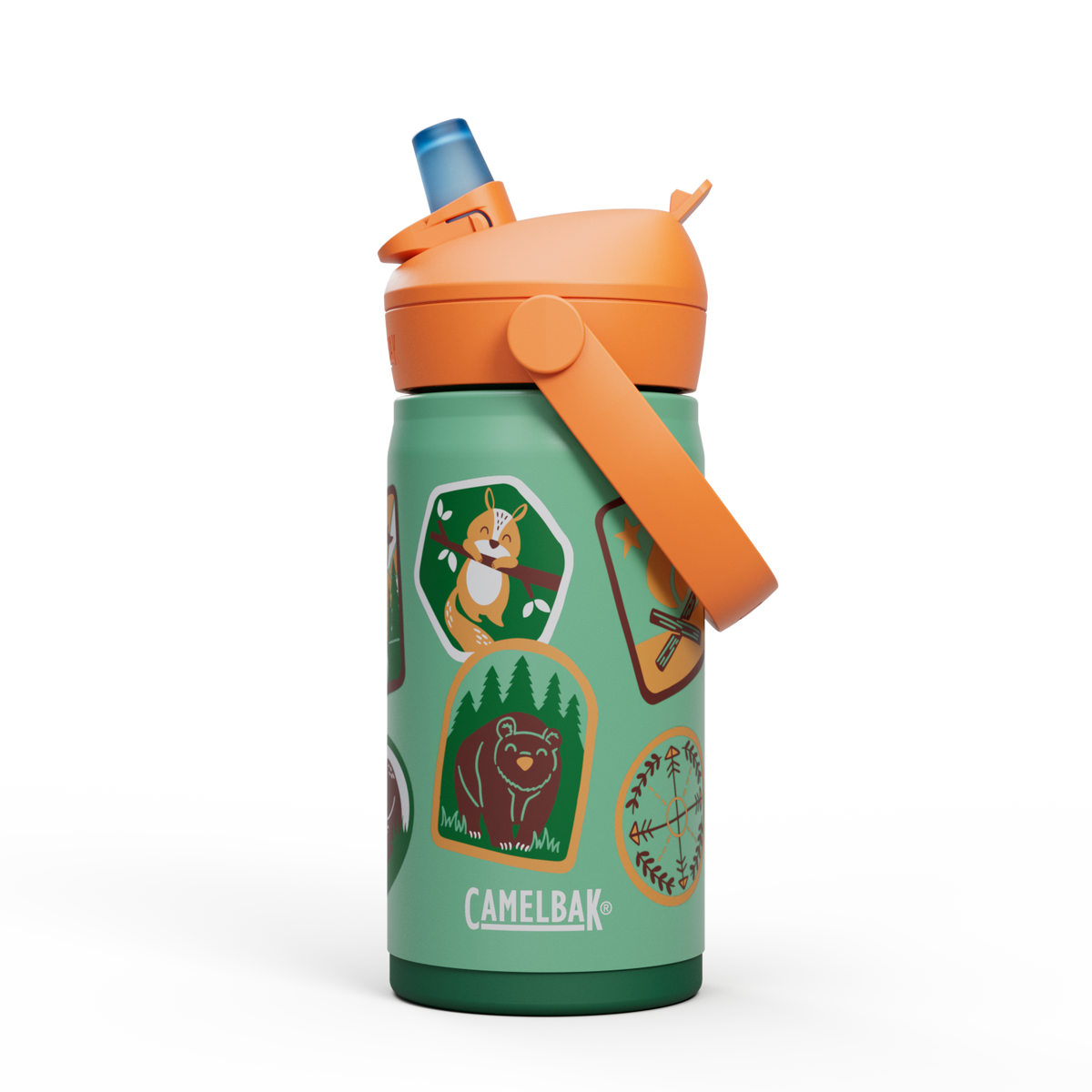 thrivetm-flip-straw-kids-12oz-bottle-insulated-stainless-steel-g0 nswfkxg1wq